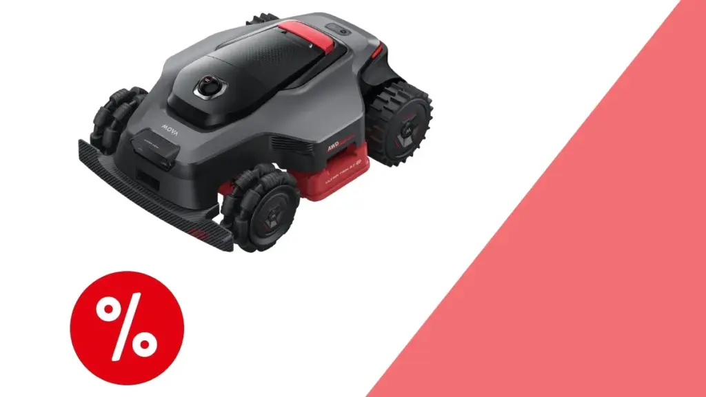 Robô Cortador de Grama MOVA LiDAX Ultra 2.000 AWD em Promoção por 1.699 Euros