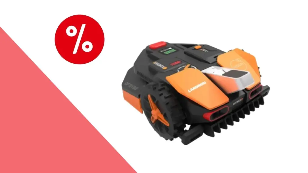 Oferta Afiada para Robot Cortador de Relva: Poupe 38 % no WORX Landroid Vision S250