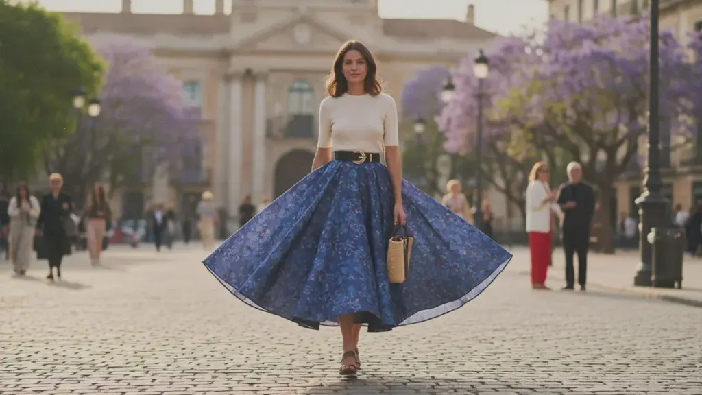 Esta saia supera a jeans: o hit da primavera 2026 que afina a silhueta